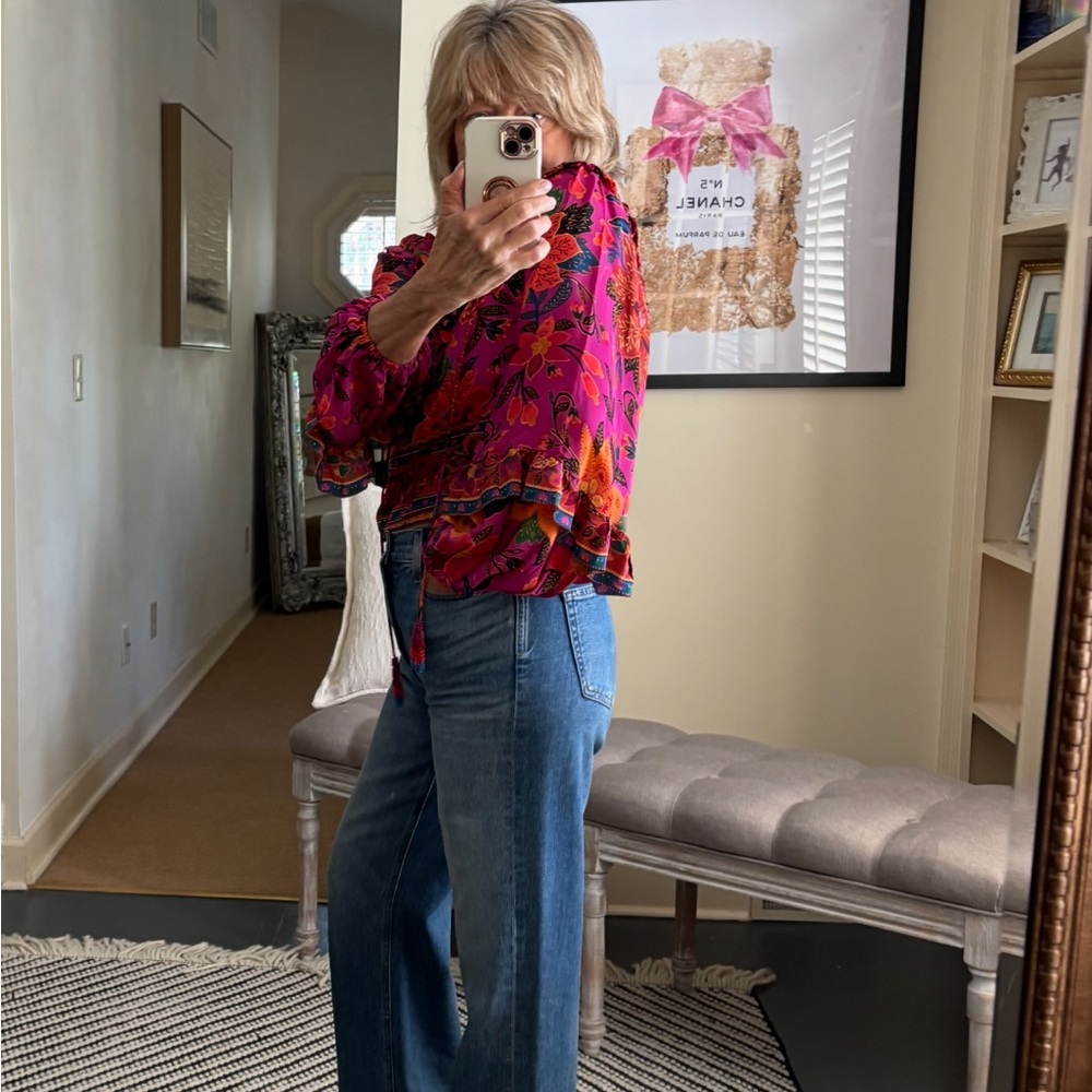 Farm Rio Blouse! Perfect for Summer!